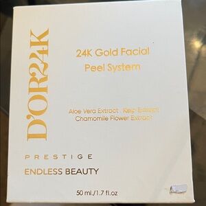 24k Dior facial peeling masks